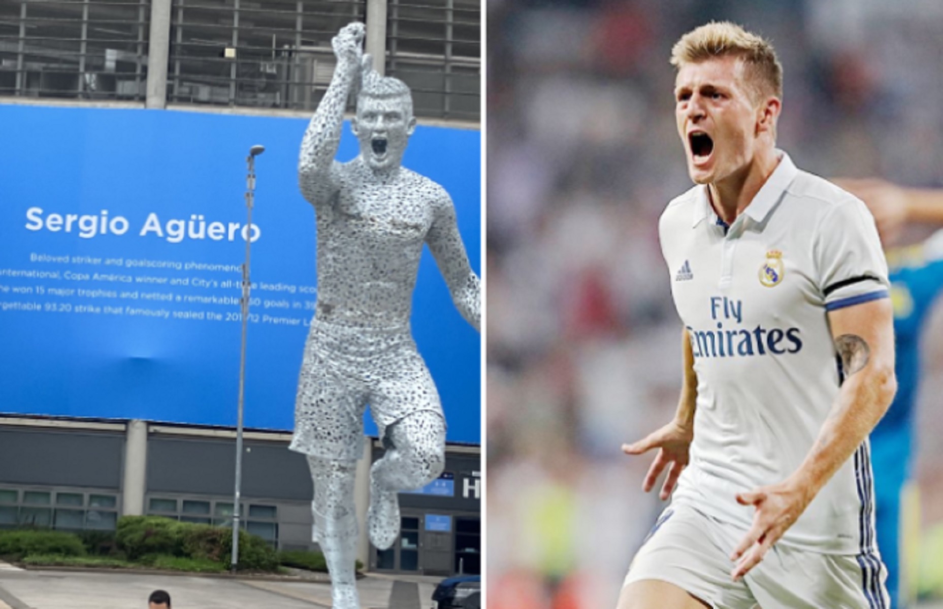 Ο Κρόος δίκασε τους δημιουργούς του αγάλματος του Αγκουέρο (pic)