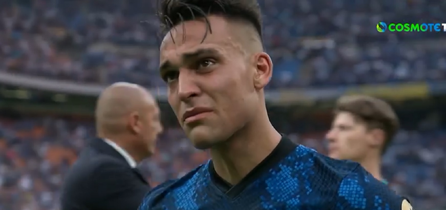 «Λύγισε» ο Λαουτάρο: Έβαλε τα κλάματα μπροστά στον κόσμο της Ίντερ! (vid)