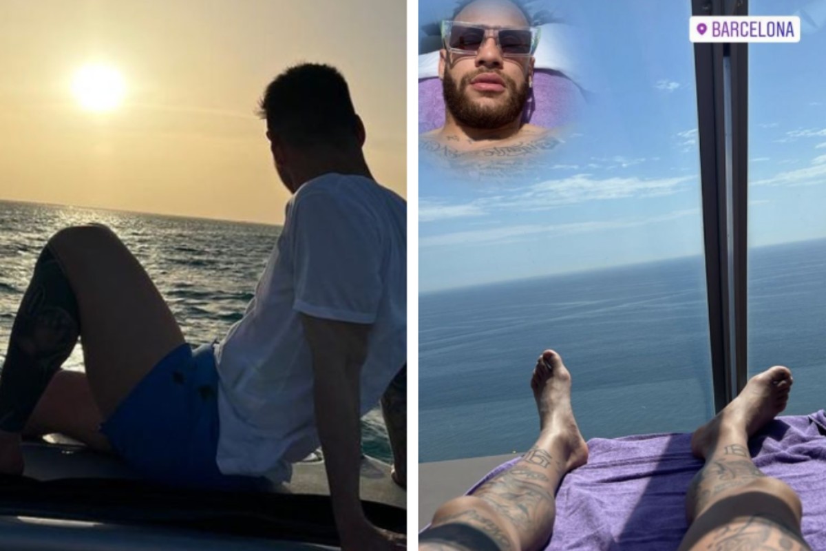 Μέσι και Νεϊμάρ ξεκίνησαν ήδη τον τουρισμό και τα καλοκαιρινά μπάνια (pics)