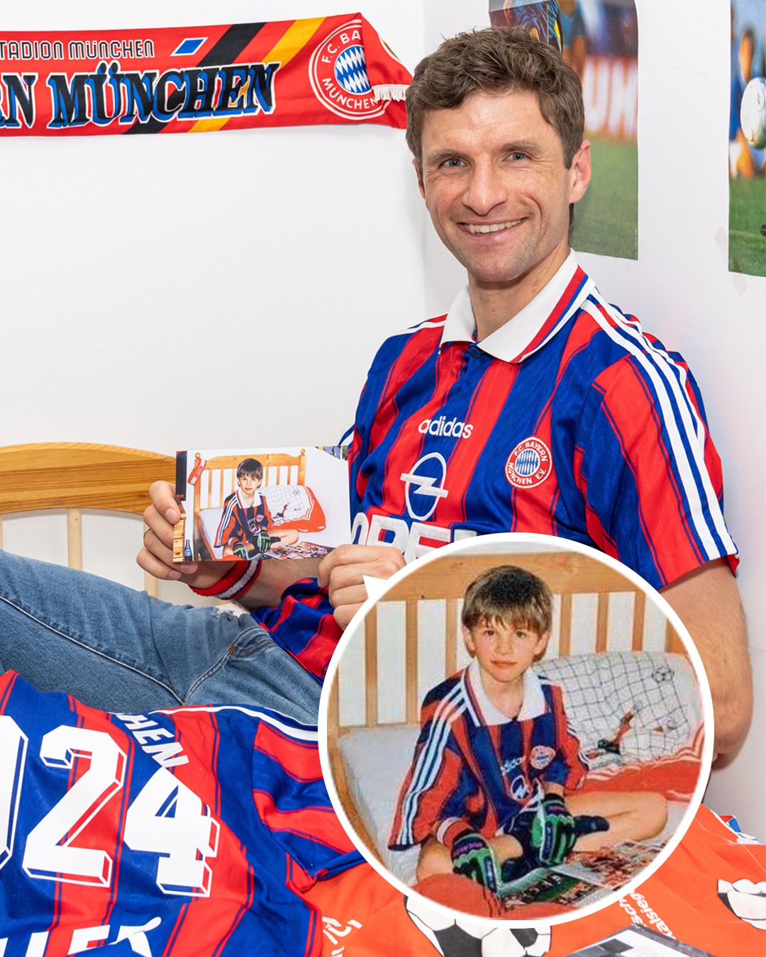 Μία ζωή μόνο Μπάγερν Μονάχου για τον Τόμας Μίλερ!