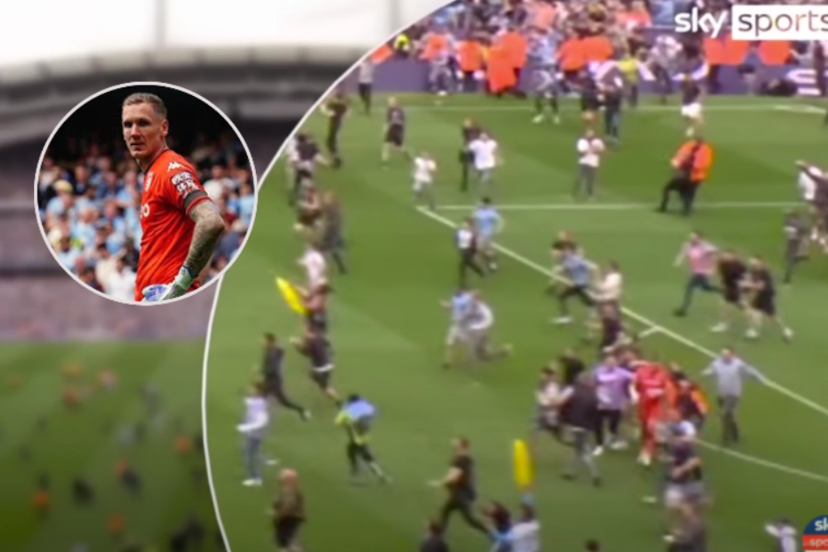 Η στιγμή της άνανδρης επίθεσης στον Όλσεν από οπαδούς της Σίτι (vid)