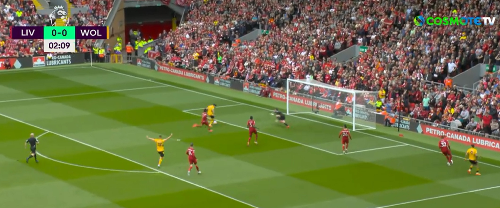 Λίβερπουλ – Γουλβς: Ο Νέτο πάγωσε όλο το «Άνφιλντ» με το γκολ του! (vid)