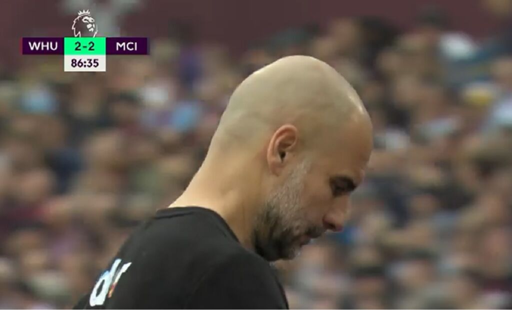Γουέστ Χαμ – Μάντσεστερ Σίτι: Όλα τα… λεφτά η αντίδραση του Γκουαρντιόλα στο πέναλτι του Μαχρέζ! (vid)