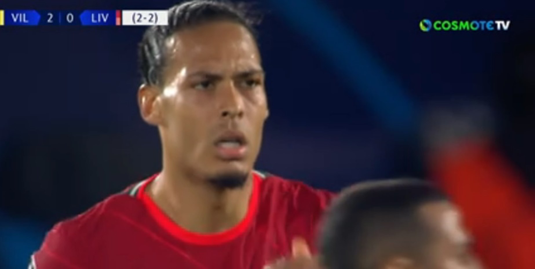 Έξαλλος ο Φαν Ντάικ στο 2-0: Τα «μπινελίκια» του Ολλανδού στους συμπαίκτες του! (vid)