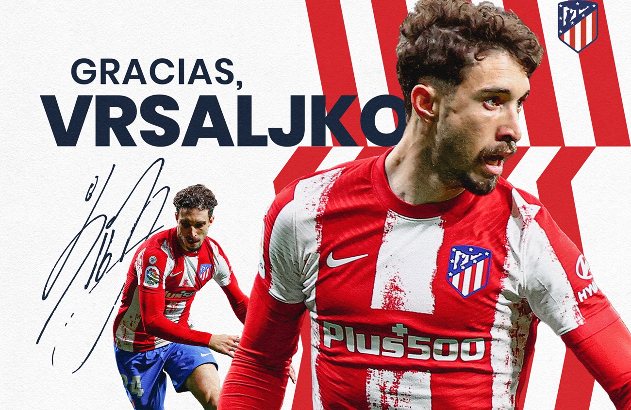 Αποχαιρέτησε τον Βρσάλικο η Ατλέτικο Μαδρίτης (pic)