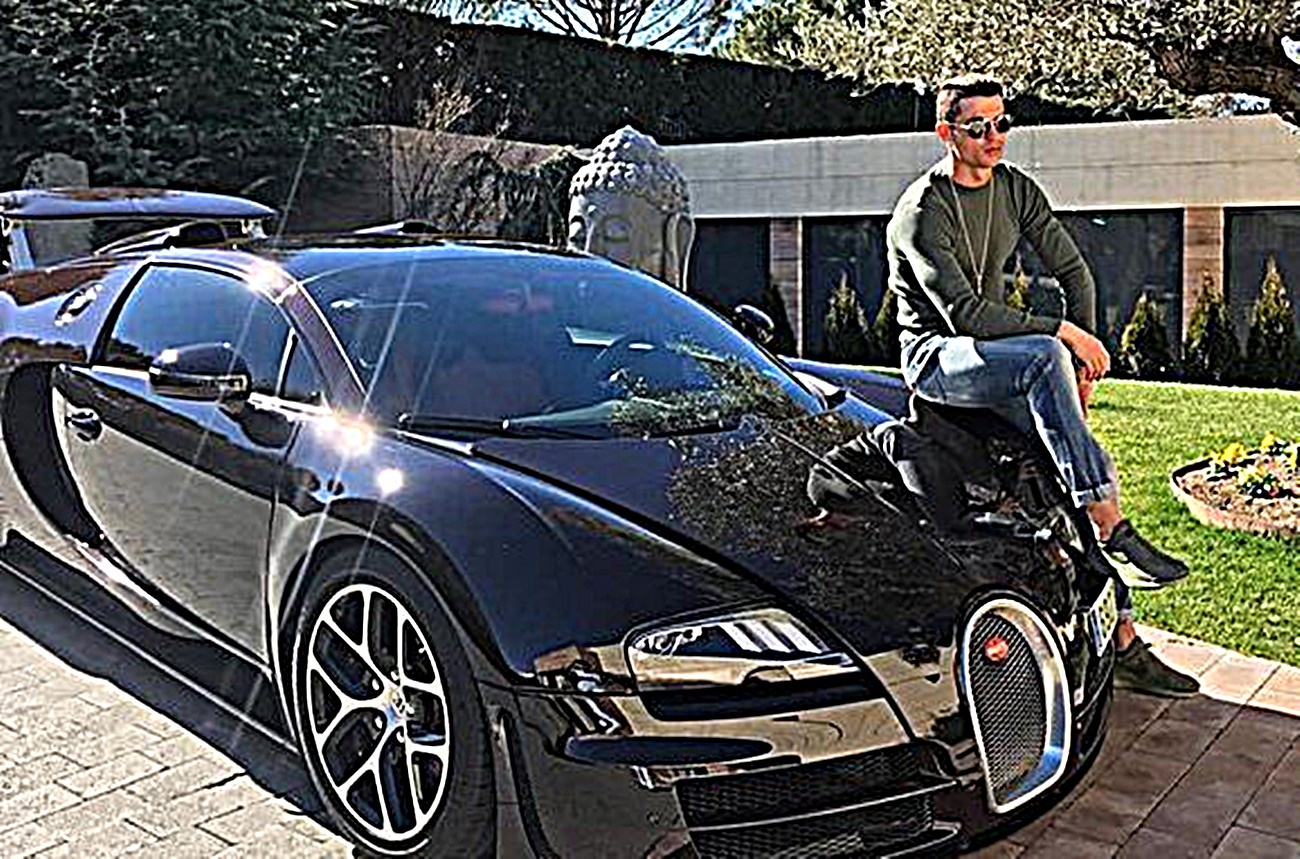 Ατυχία για Κριστιάνο με το πολυτελές του αυτοκίνητο! (pic)