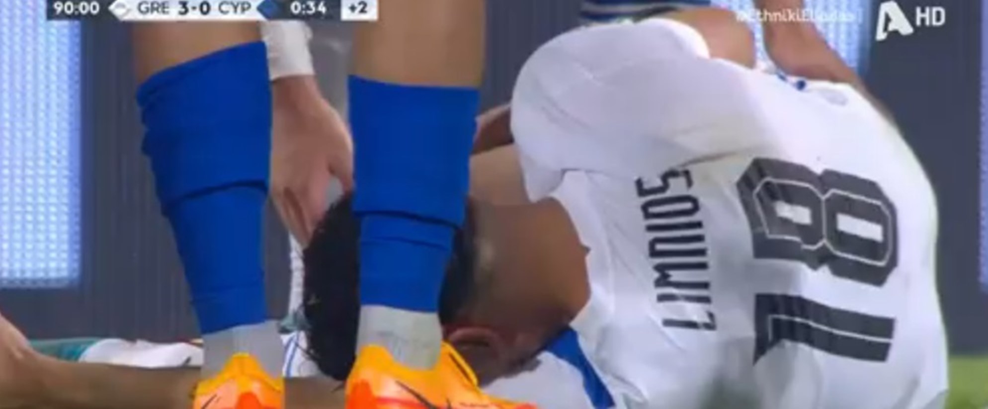 Δημήτρης Λημνιός: Όλη η Ελλάδα ανατρίχιασε με τον τραυματισμό του! (vids)
