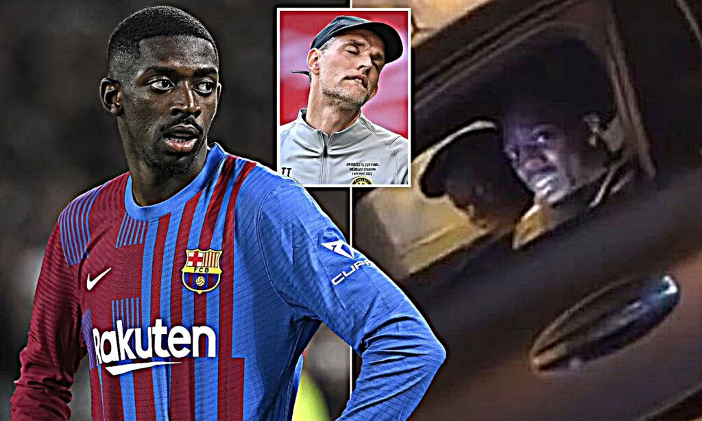 Ο Ντεμπελέ αποκάλυψε από το… αμάξι του ότι μένει στην Μπαρτσελόνα! (vid)