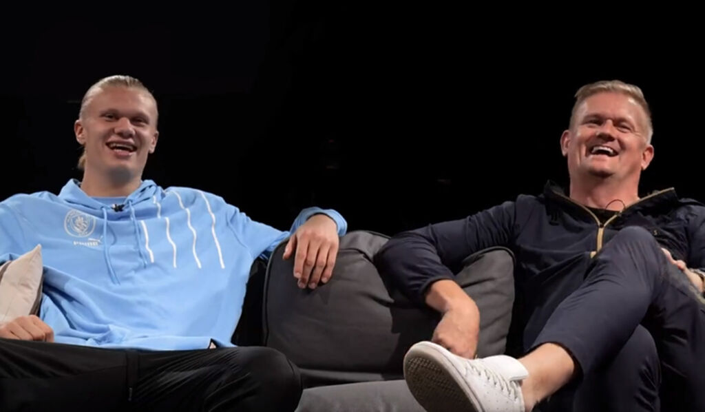 Πατέρας Χάαλαντ και υιός σε μοναδικές στιγμές γεμάτες Σίτι! (vid)