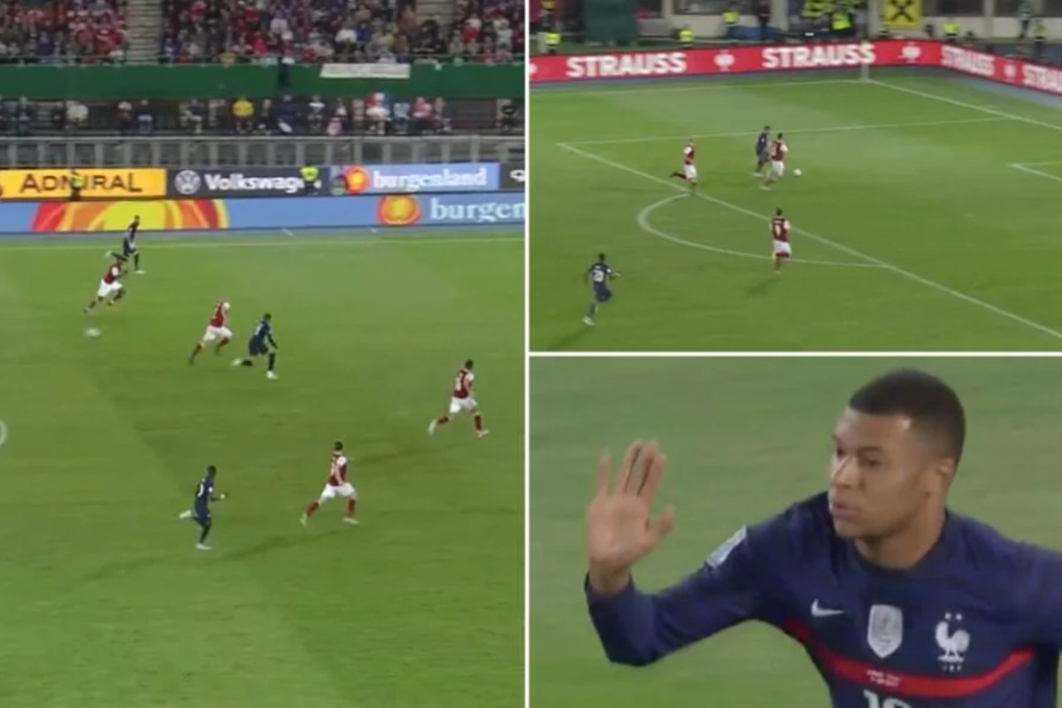 To γκολ του Μπαπέ με την Αυστρία αποδεικνύει ότι είναι ασταμάτητος (vid)