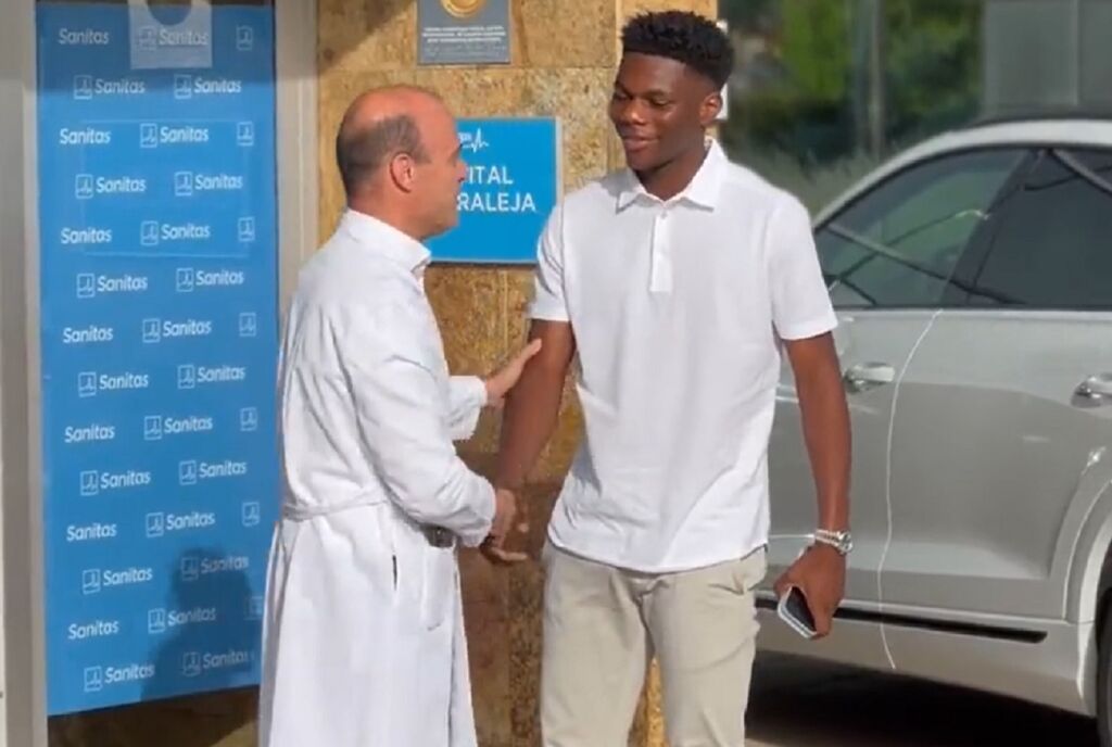 Πάτησε Μαδρίτη ο «βράχος» Τσουαμενί (vid)