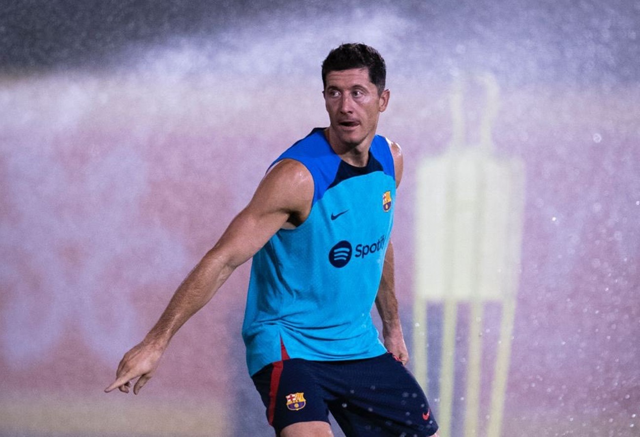 «Τούμπανο» ο Λεβαντόφσκι: Μασάει σίδερα στις προπονήσεις ο Πολωνός! (vid)