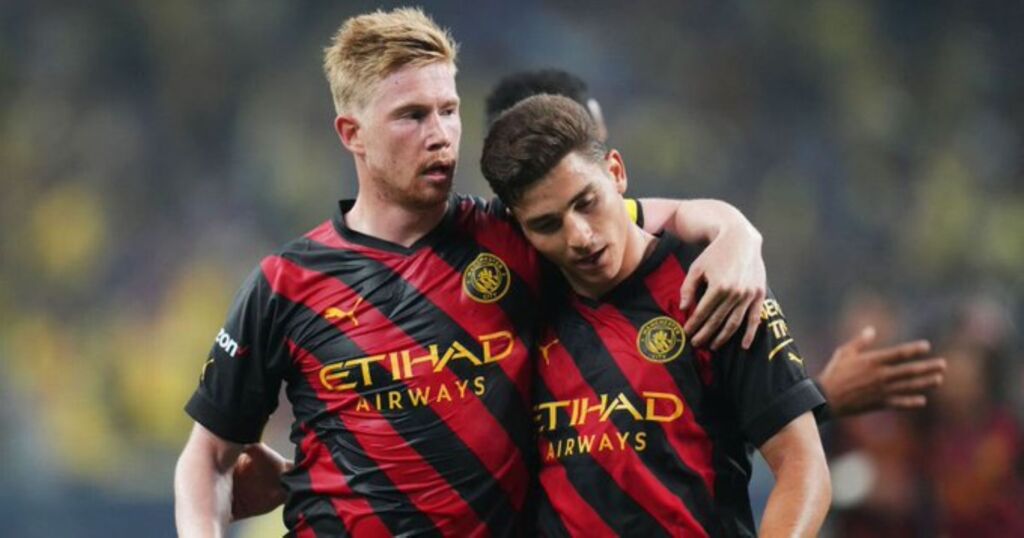 «Καυτός» από τα φιλικά ο Ντε Μπρούιν, «μηχανάκι» ο Άλβαρεζ (vid)