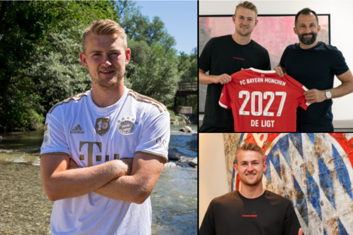 ΕΠΙΣΗΜΟ: Η Μπάγερν ανακοίνωσε τον Ντε Λιχτ στο… ποτάμι (vid)