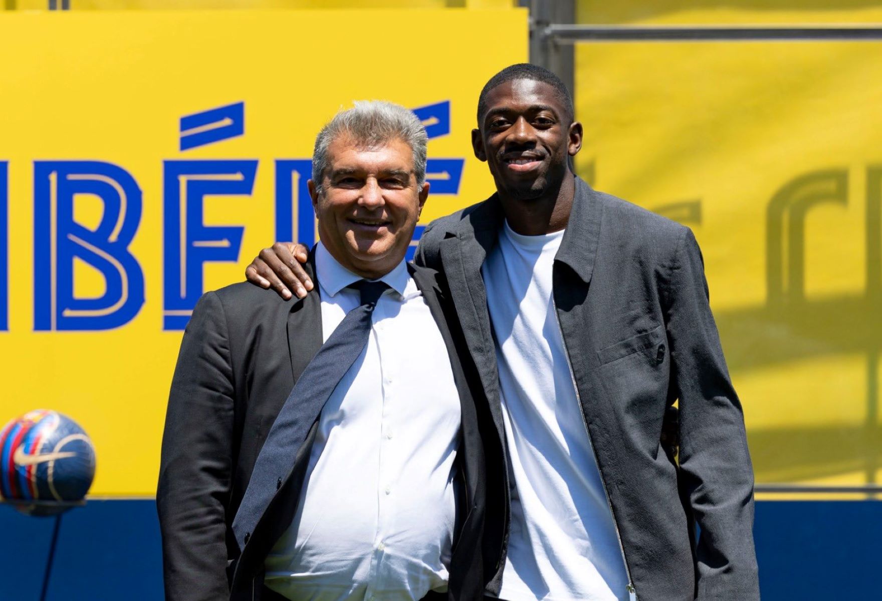 Ντεμπελέ: «Θα τα δώσω όλα – Θέλω τίτλους με την Μπαρτσελόνα»