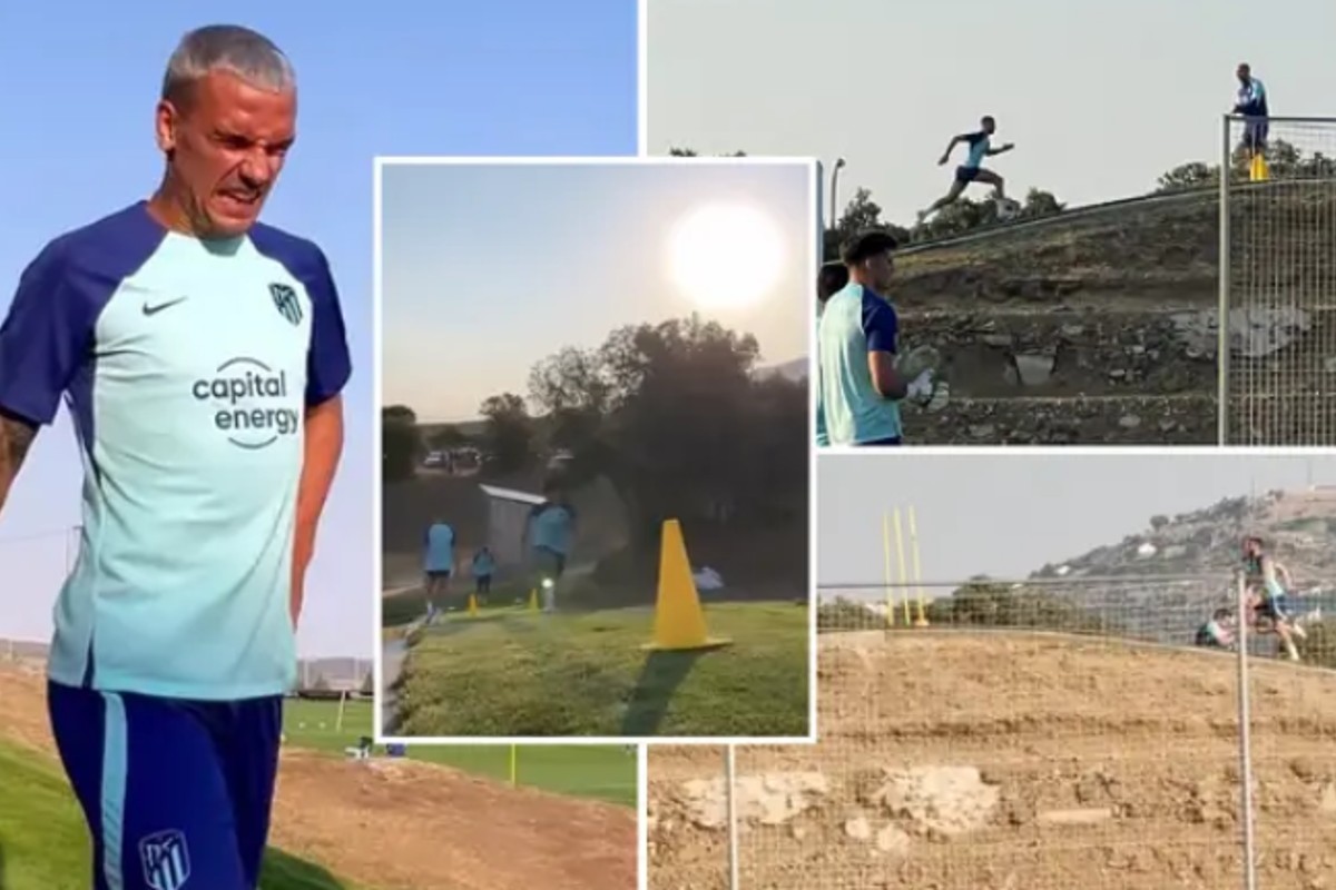 Οι παίκτες της Ατλέτικο «λύγισαν» στην εξοντωτική «ανηφόρα του θανάτου» (vid)