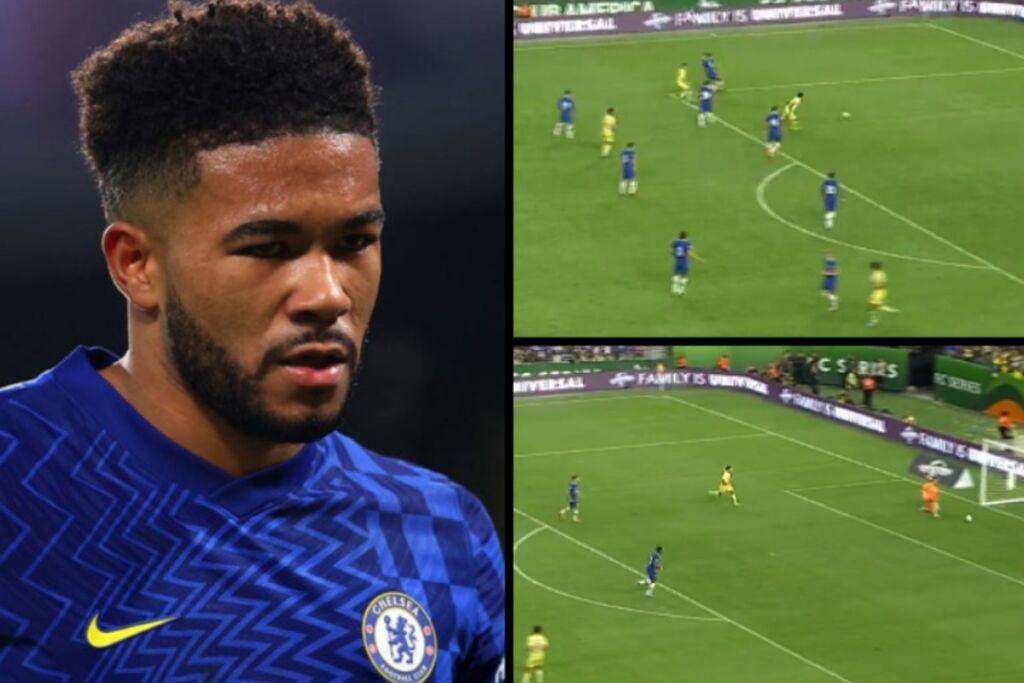 Αυτογκόλ για γέλια του Ρις Τζέιμς σε φιλικό (vid)