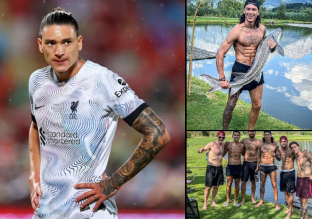 Ο Ντάργουιν Νούνιεζ πήγε για ψάρεμα και είναι «χτιστός» (vid)