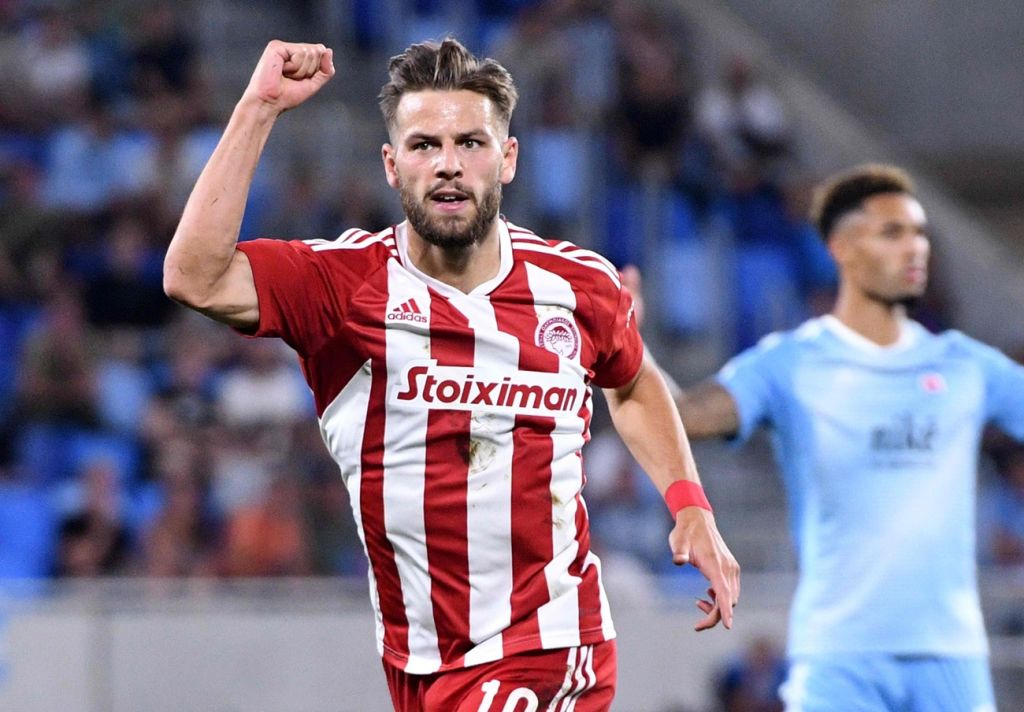 Ολυμπιακός: Γκολάρα με μακρινό σουτ ο Ζινκερνάγκελ! (vid)