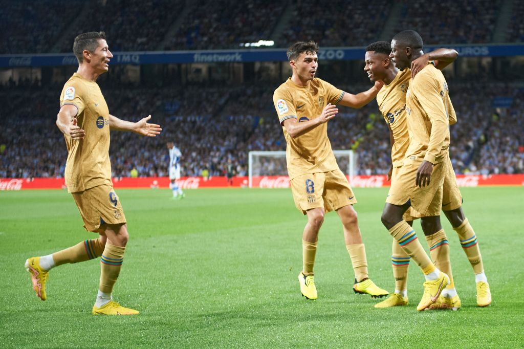 Ντόρτια η Μπαρτσελόνα στα γενέθλια του Λεβαντόφσκι – Μάγος ο Φάτι με δυο ασίστ (vid)