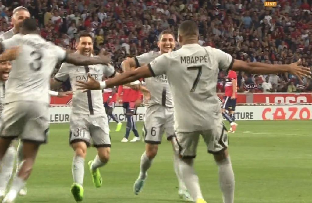 Μέσι και Μπαπέ έκαναν… καλαμπούρι στη Λιλ με γκολ στα οκτώ δευτερόλεπτα! (vid)