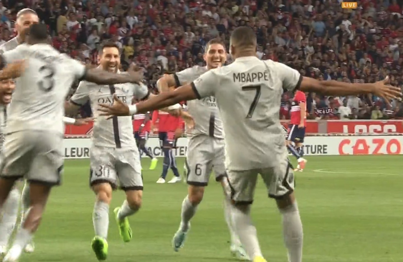 Μέσι και Μπαπέ έκαναν… καλαμπούρι στη Λιλ με γκολ στα οκτώ δευτερόλεπτα! (vid)