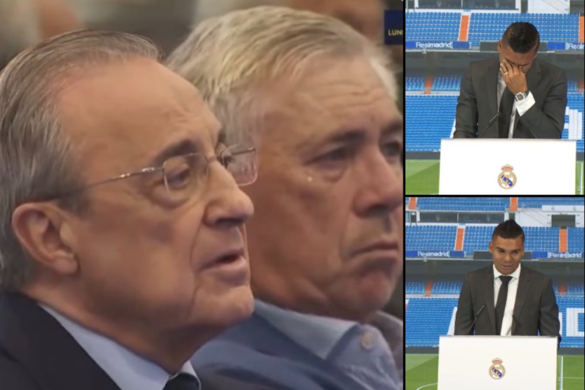 «Ράγισαν καρδιές» στο αντίο του Κασεμίρο – Δάκρυσαν Αντσελότι και Πέρεθ (vid)