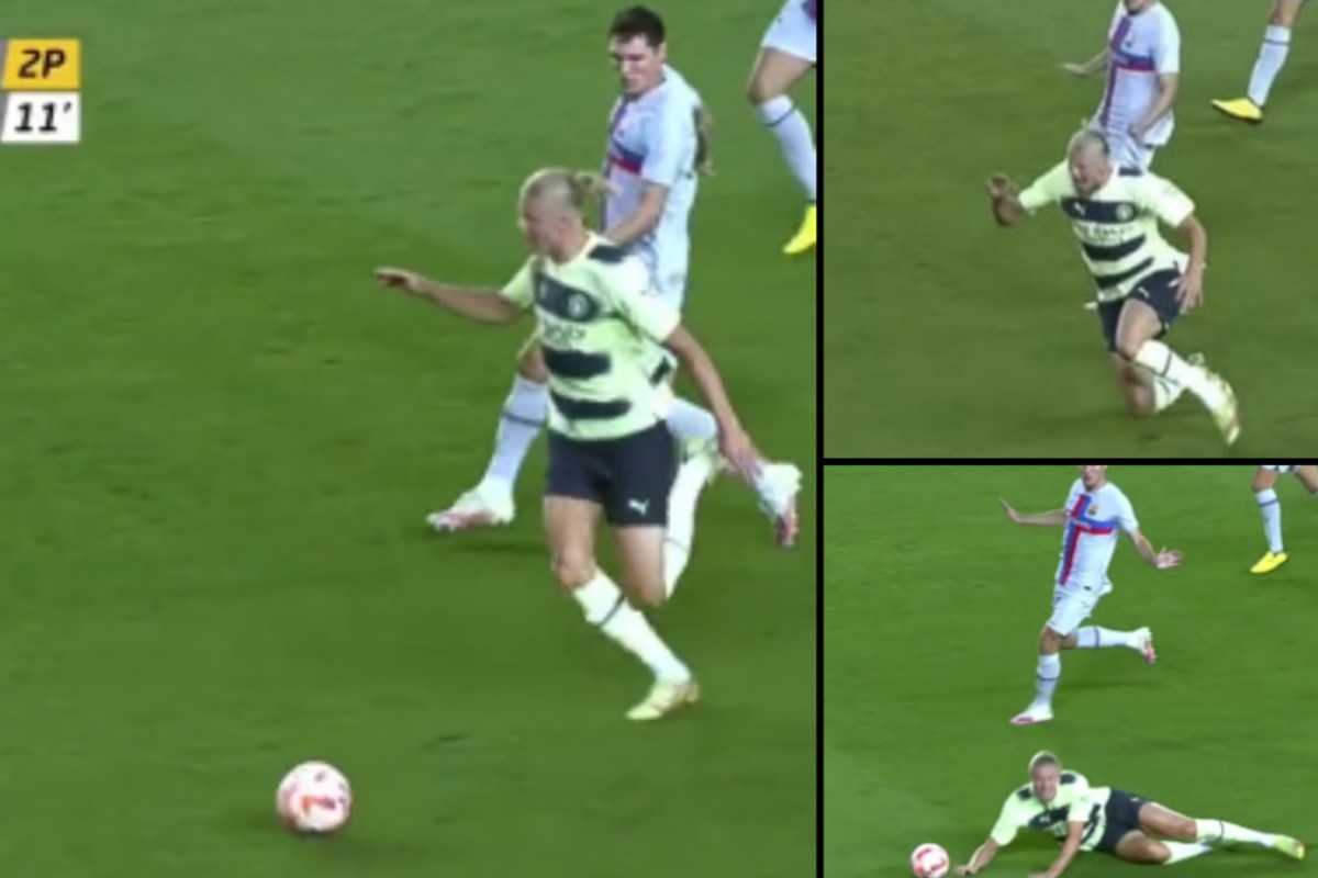 Ο Χάαλαντ κέρδισε πέναλτι με θέατρο… σε φιλανθρωπικό ματς (vid)