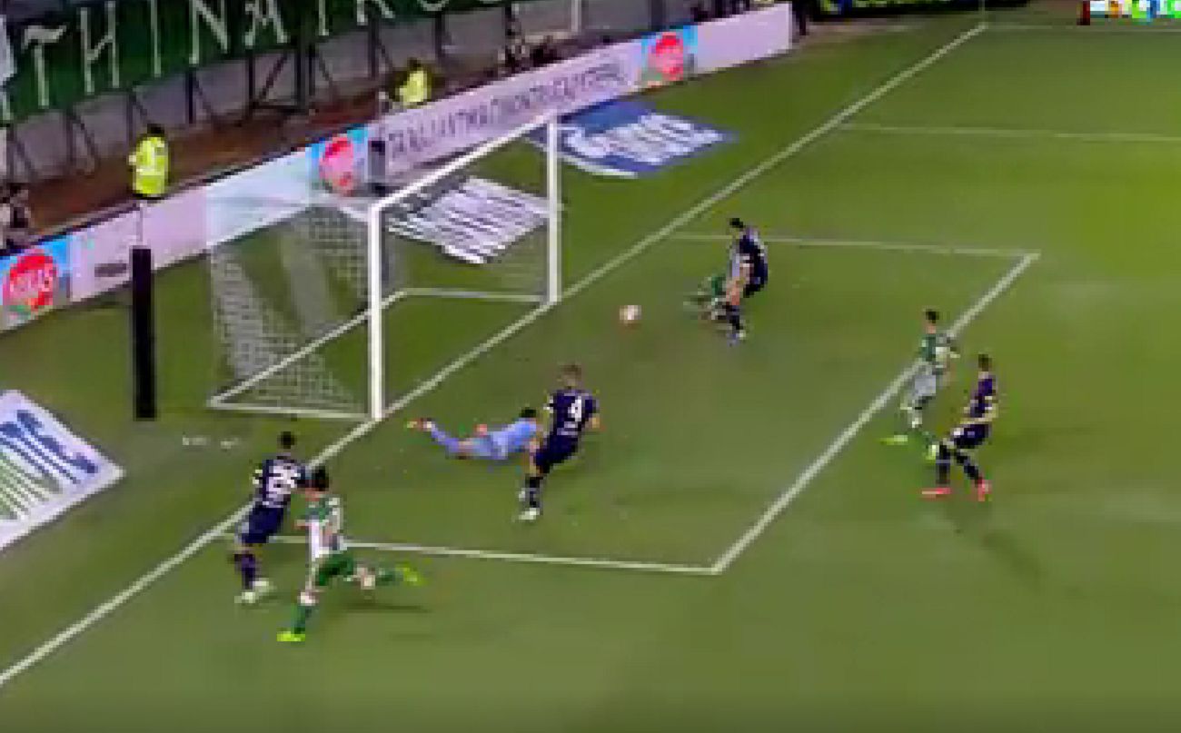 Παναθηναϊκός: Δοκάρι και χαμένο τετ-α-τετ για τον Σπόραρ! (vids)