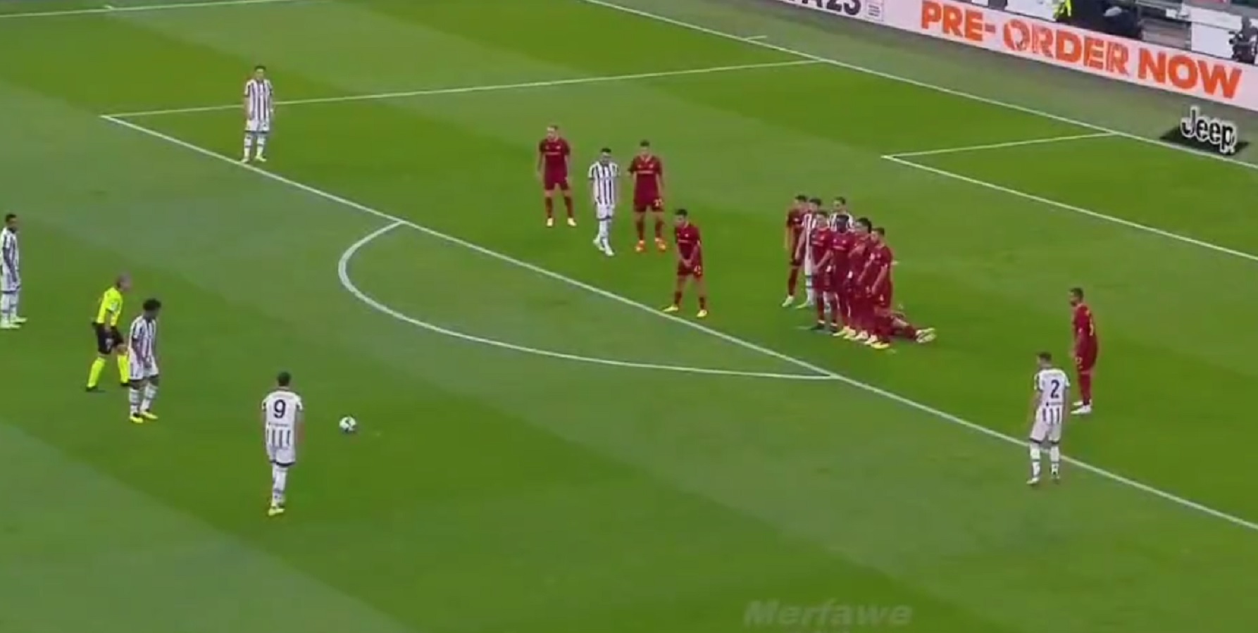 Γιουβέντους – Ρόμα: Ο Βλάχοβιτς «ζωγράφισε» με φαουλάρα! (vid)