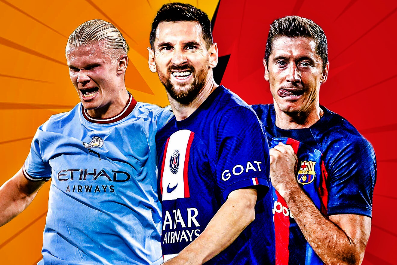 Οι… «on fire» Χάαλαντ και Λεβαντόφσκι στο κυνήγι του ιστορικού ρεκόρ του Μέσι!