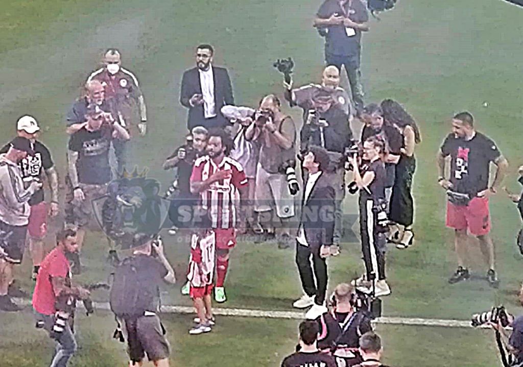 Ήρθε ο Μαρσέλο! Απερίγραπτη τρέλα στο Φάληρο για τον πρωταθλητή Ευρώπης!