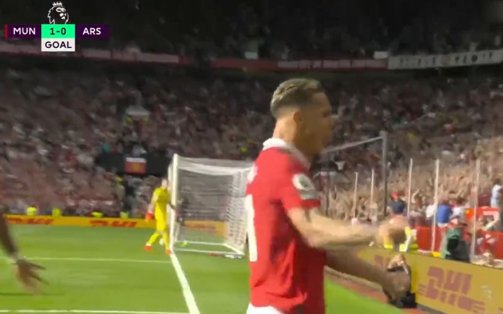 Τρέλα στο Ολντ Τράφορντ – Ντεμπούτο και γκολ ο Άντονι (vid)