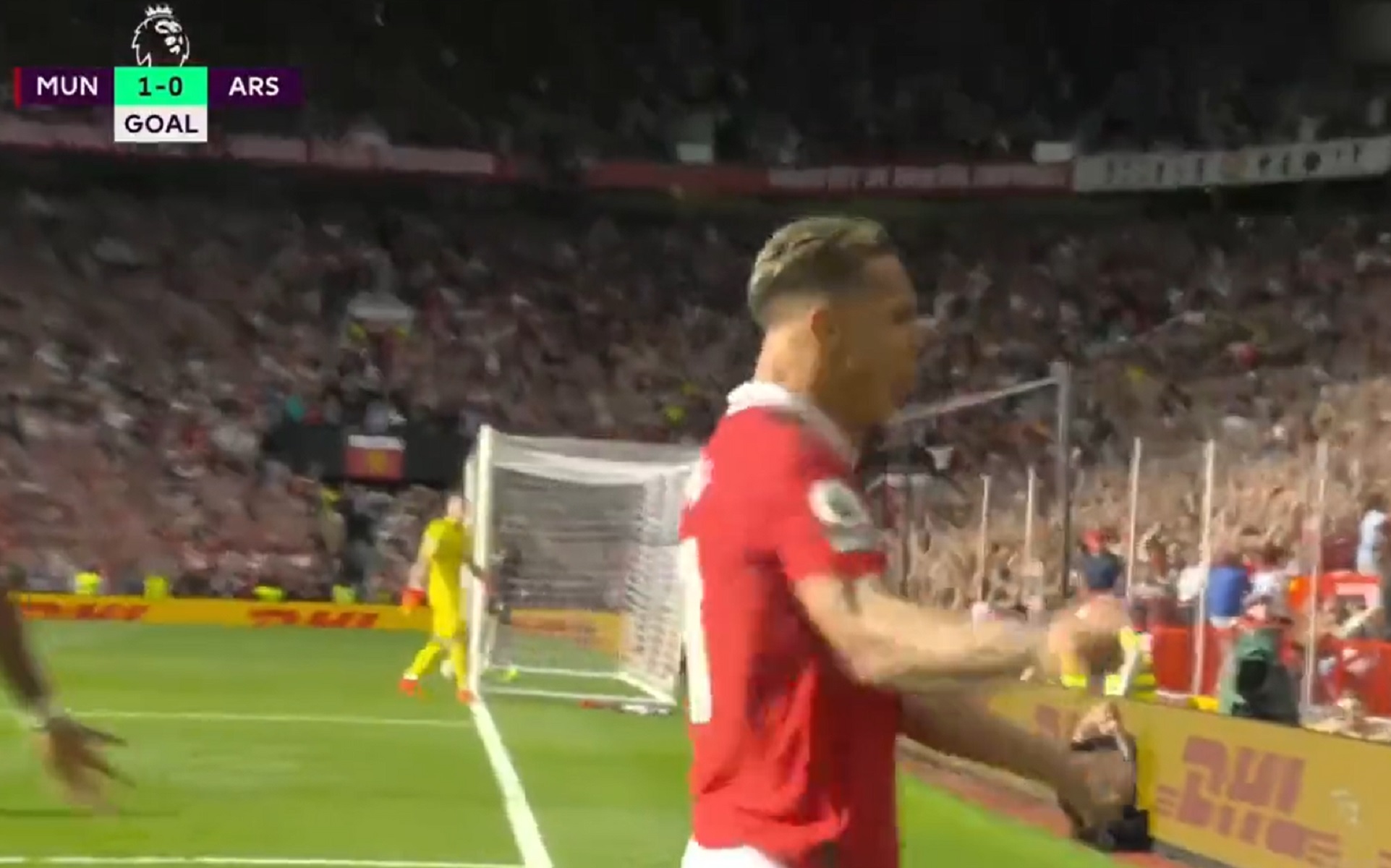 Τρέλα στο Ολντ Τράφορντ – Ντεμπούτο και γκολ ο Άντονι (vid)