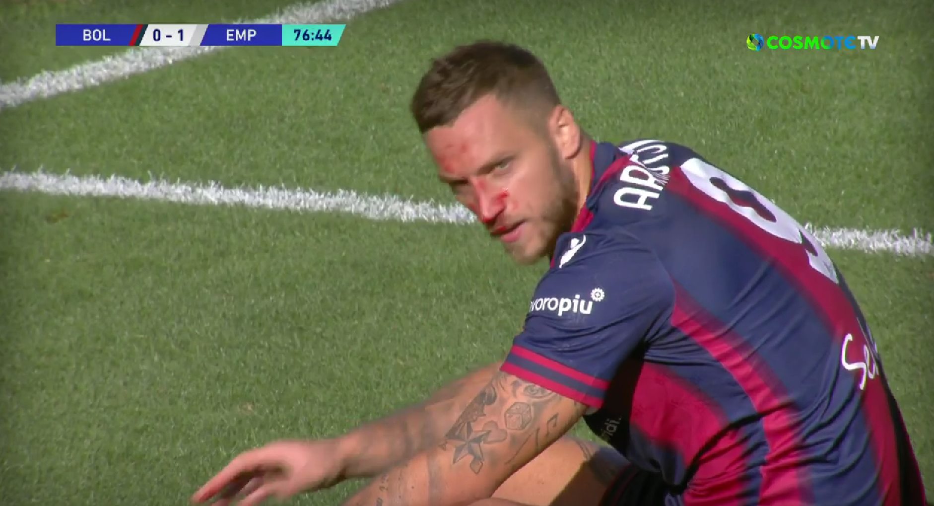 Serie A: Ο Αρναούτοβιτς έδειξε γιατί είναι ο πιο σκληρός κ@ργιόλης της Ιταλίας! (vid)