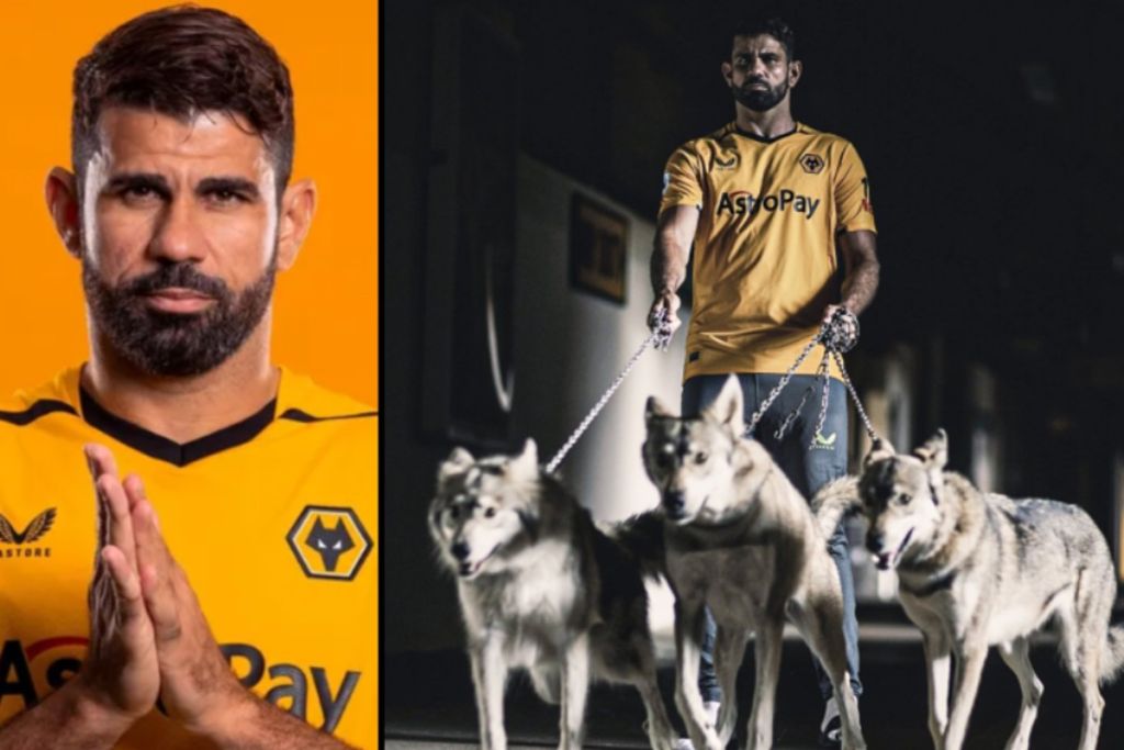 Ντιέγκο Κόστα: Φωτογραφήθηκε με πραγματικούς λύκους και τα «έκανε πάνω του» (vid)