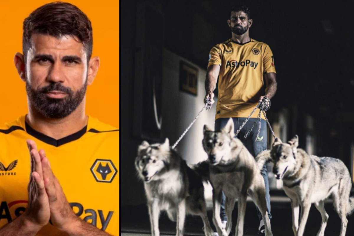 Ντιέγκο Κόστα: Φωτογραφήθηκε με πραγματικούς λύκους και τα «έκανε πάνω του» (vid)