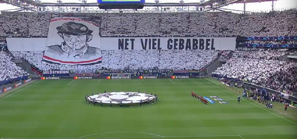 Champions League: Παραμιλάει η Ευρώπη με την εξέδρα της Άιντραχτ! (vid)