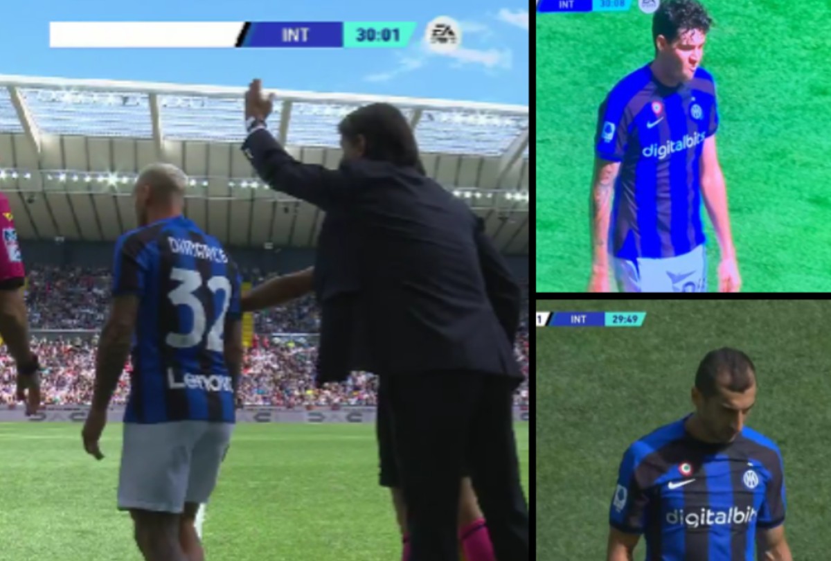 Έξαλλος με Μπαστόνι – Μικιταριάν ο Ιντζάγκι – Τους έκανε αλλαγή στο 30′ (vid)