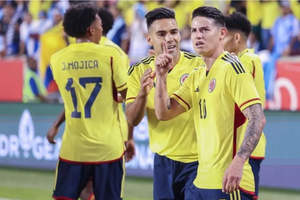O Χάμες Ροντρίγκεζ ξεκίνησε βασικός και σκόραρε με τη Κολομβία (vid)