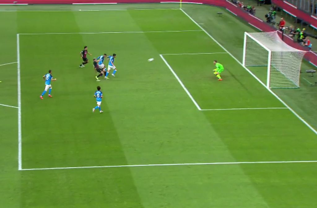 Μίλαν – Νάπολι: Πήγε να τρελάνει κόσμο ο Ζιρού, αλλά Μέρετ κι ατυχία ήταν εναντίον του! (vids)