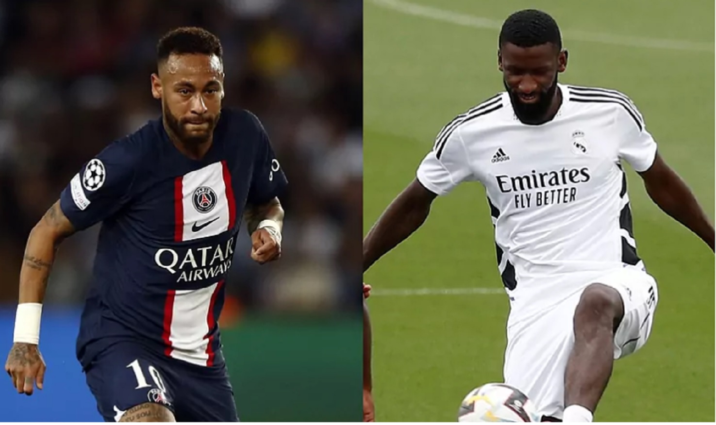 Νεϊμάρ: «Ο Ρούντιγκερ προκαλεί φόβο σε πολλούς επιθετικούς! Αλλά όχι σε εμένα»