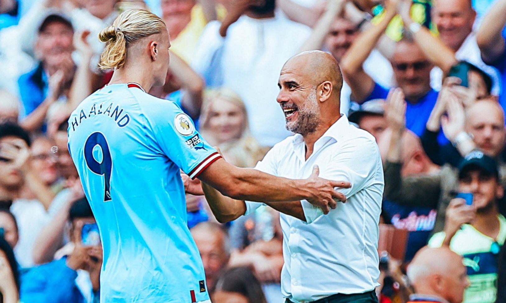 Ο Γκουαρντιόλα ούτε που… χάρηκε όταν η Σίτι πήρε τον Χάαλαντ! (vid)