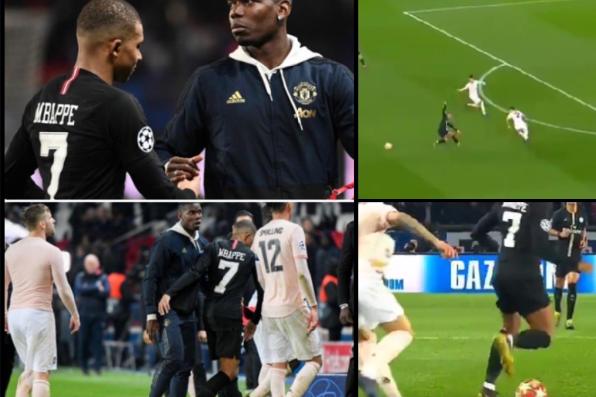 O Μπαπέ ήταν αγνώριστος στο ματς που κατηγορείται ο Πογκμπά ότι του έκανε μάγια (vid)