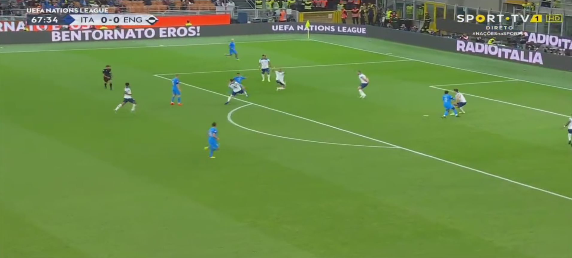 Ιταλία – Αγγλία: Γκολ σκέτη… ραψωδία από τον Ρασπαντόρι! (vid)