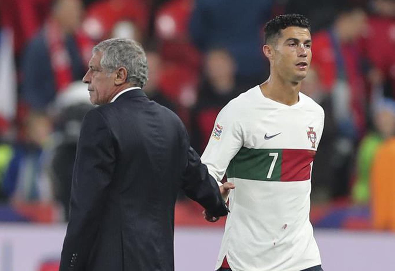 Ο Σάντος «τάπωσε» με τρόπο δημοσιογράφο που μίλησε άσχημα για τον Κριστιάνο!