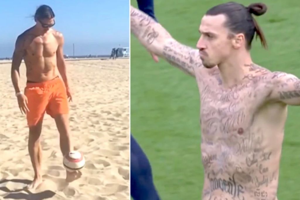 H απίθανη ιστορία πίσω από τα τατουάζ του Ζλάταν που εξαφανίστηκαν