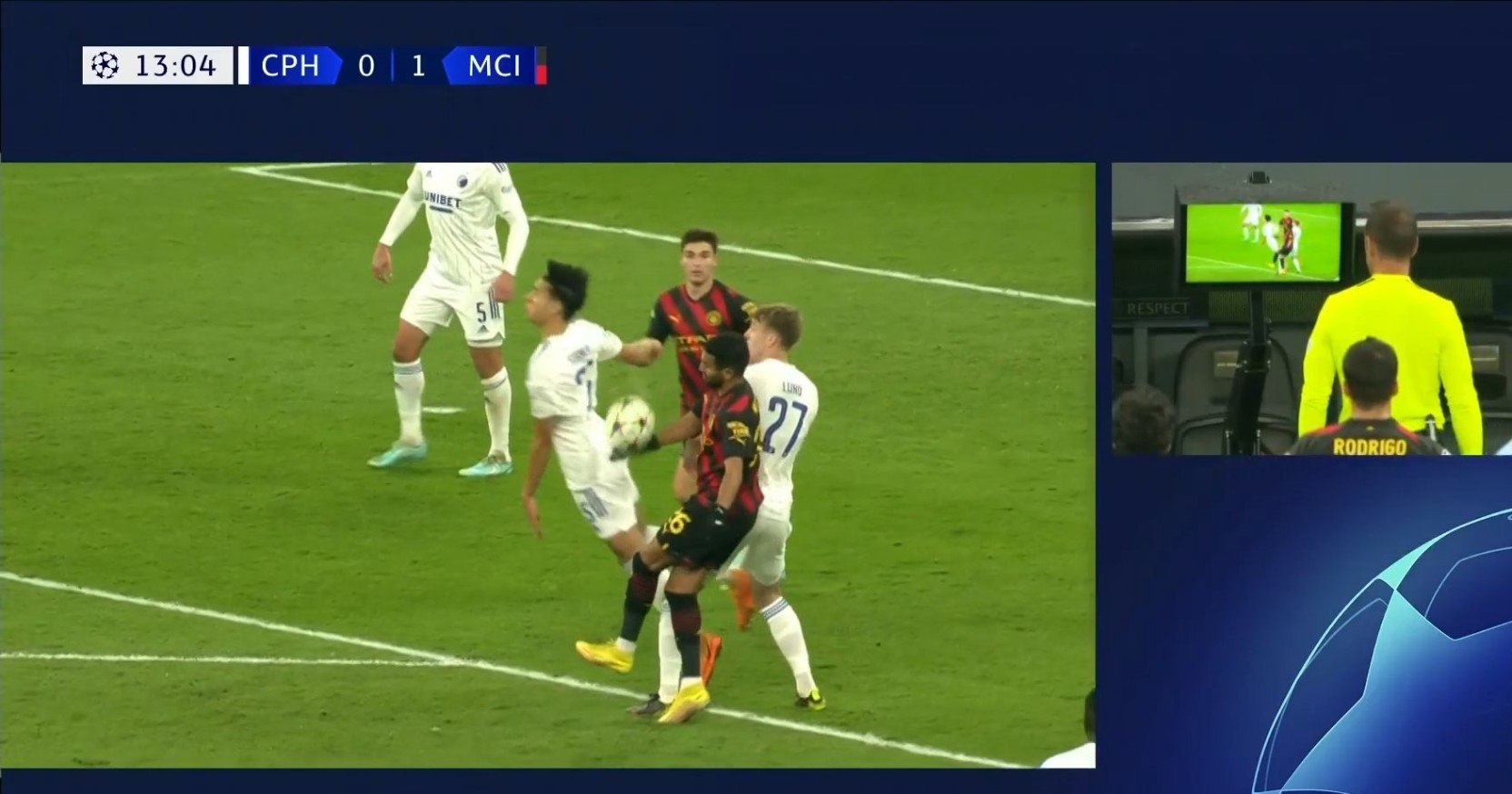 «Αμαρτία» – Η γκολάρα-“οβίδα” του Ρόντρι ακυρώθηκε μέσω… VAR (vid)