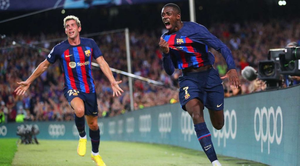 Μπαρτσελόνα – Ίντερ: Παμπόνηρη μπαλιά του Ραφίνια, γκολ ο Ντεμπελέ! (vid)