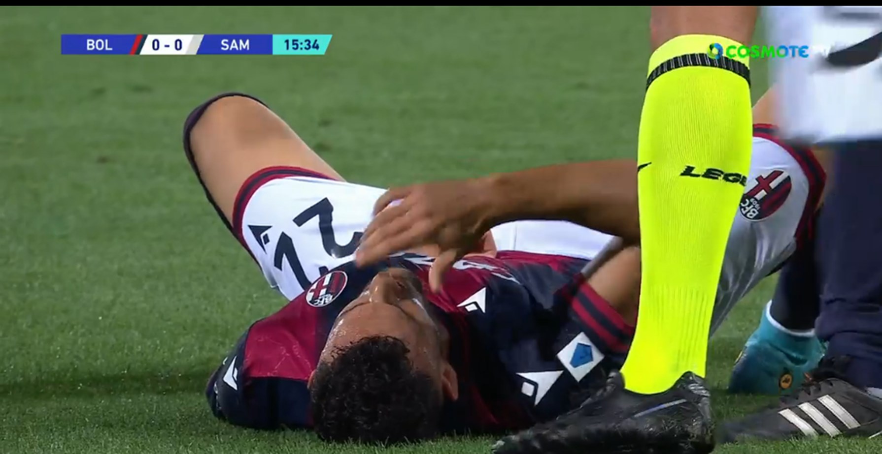 «Πάγωσε» όλη η Ιταλία με τον τραυματισμό του Λυκογιάννη! (vid)